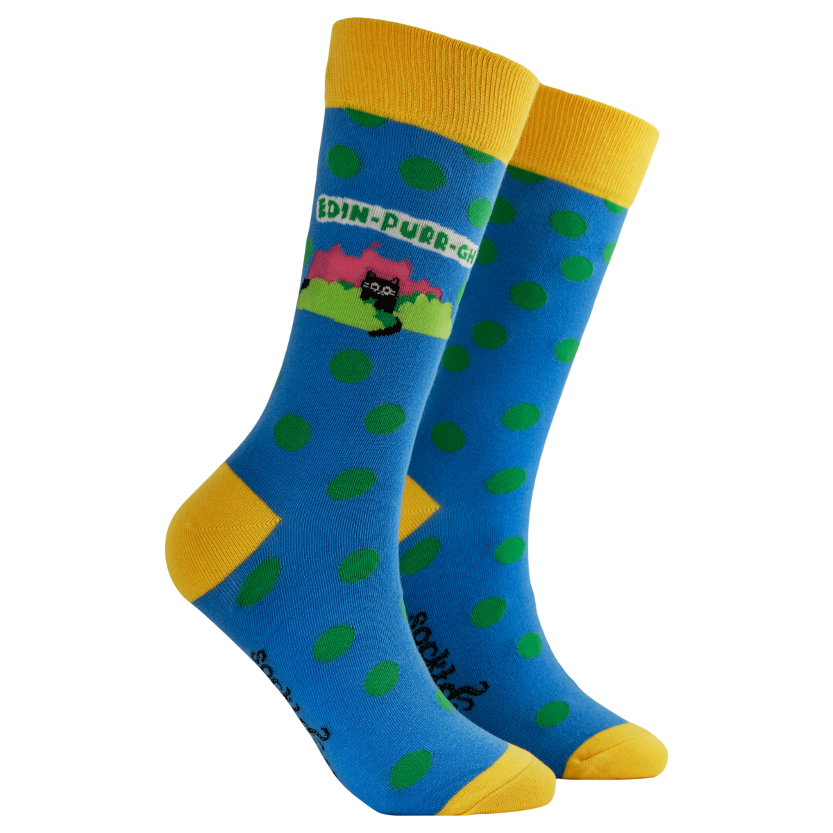 Edin-Purr-gh Socks - Paper Tail