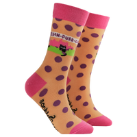 Edin-Purr-gh Socks - Paper Tail