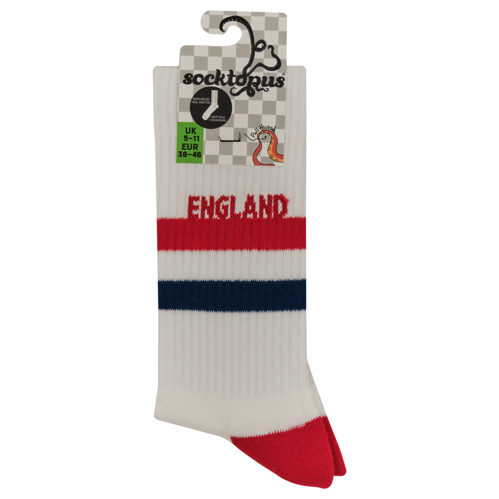 England Retro Sports Athletic Socks