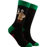 Everyday Genius Socks - Wallace and Gromit