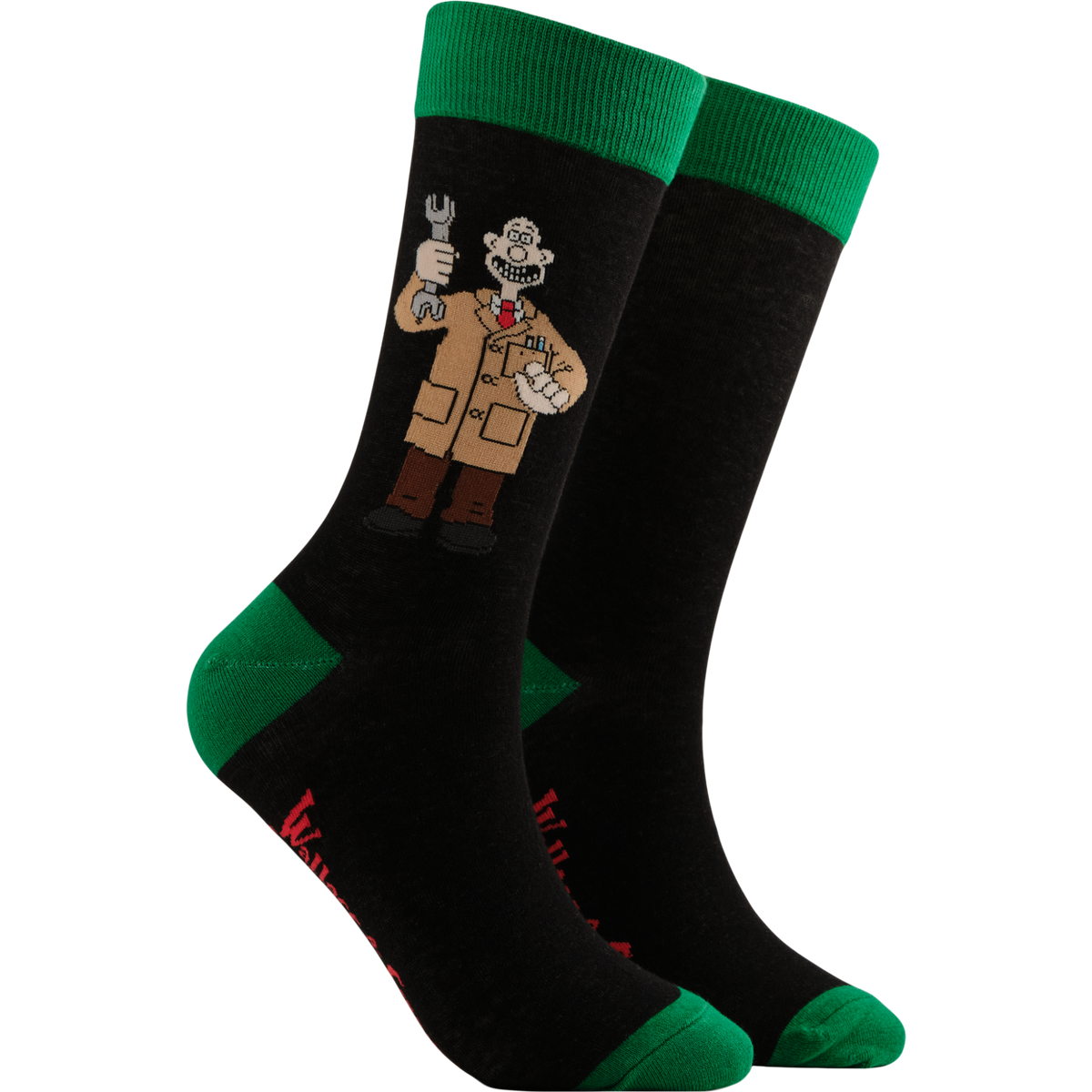 Everyday Genius Socks - Wallace and Gromit
