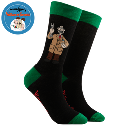 Everyday Genius Socks - Wallace and Gromit