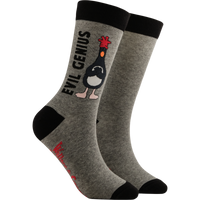 Evil Genius Socks - Wallace and Gromit