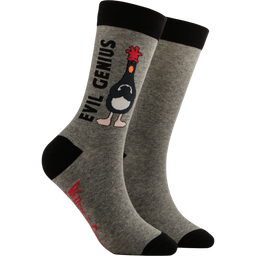 Evil Genius Socks - Wallace and Gromit