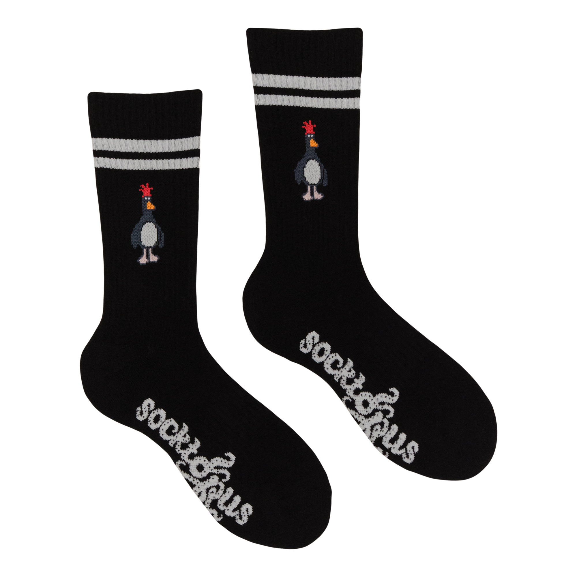 Feathers McGraw Athletic Socks - Wallace and Gromit
