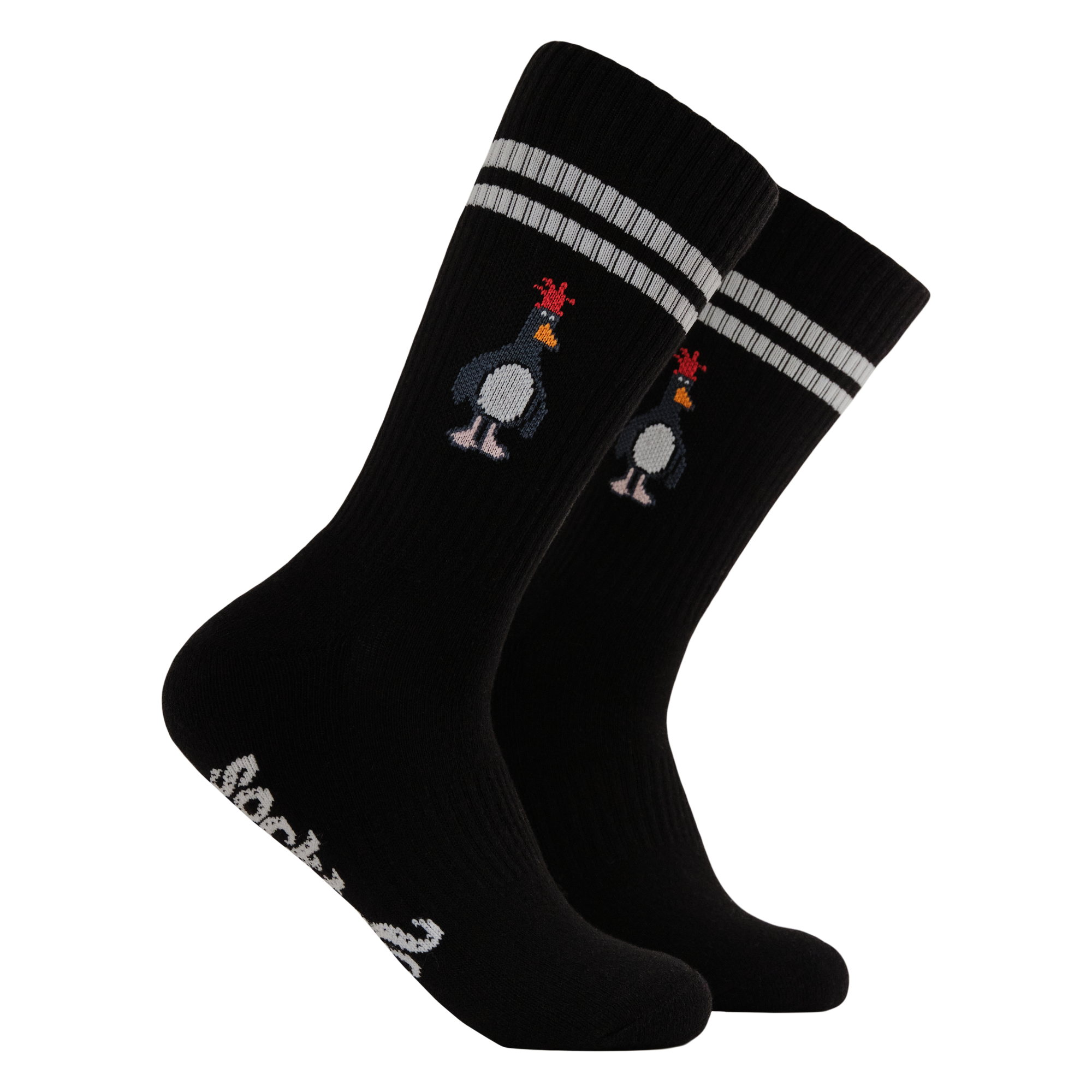 Feathers McGraw Athletic Socks - Wallace and Gromit