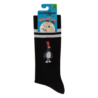 Feathers McGraw Athletic Socks - Wallace and Gromit