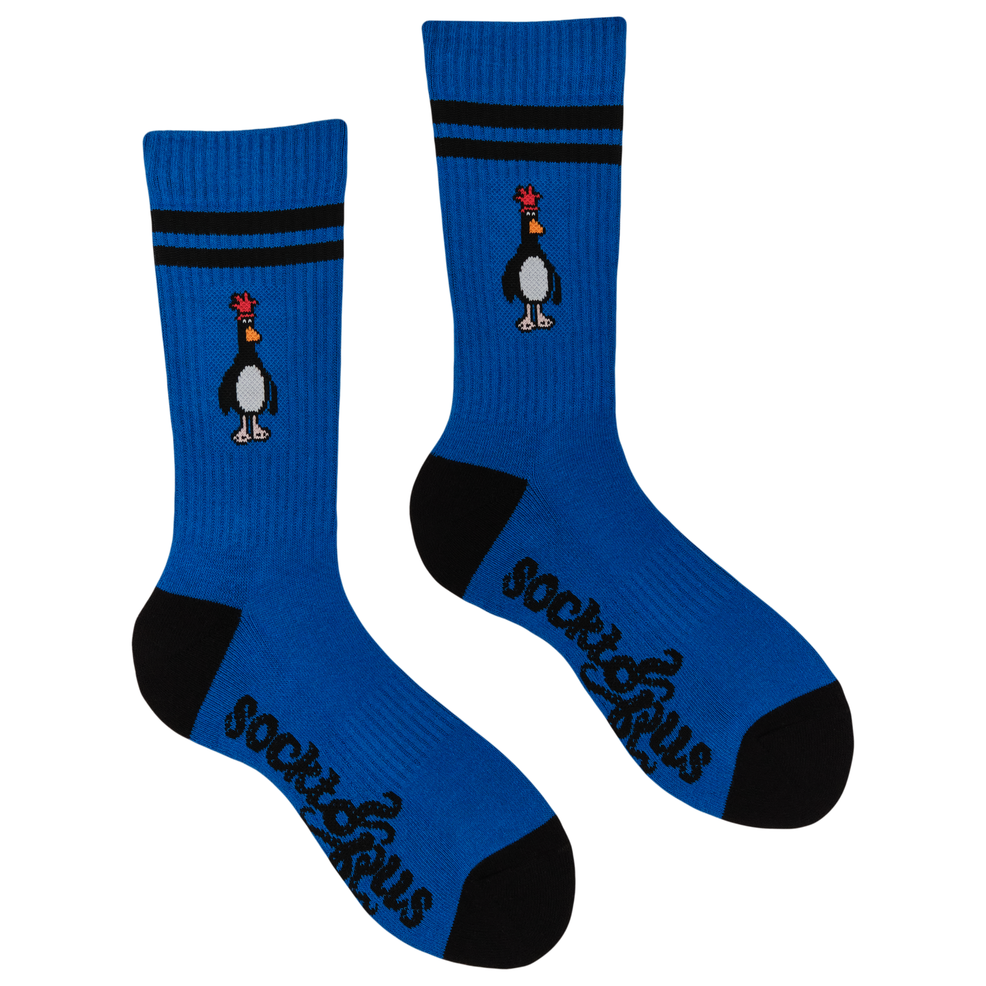 Feathers McGraw Athletic Socks - Wallace and Gromit