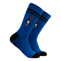 Feathers McGraw Athletic Socks - Wallace and Gromit