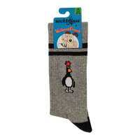 Feathers McGraw Athletic Socks - Wallace and Gromit