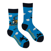 Feather's Train Socks - Wallace and Gromit
