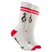 Feathers Xmas Hat Athletic Socks - Wallace and Gromit