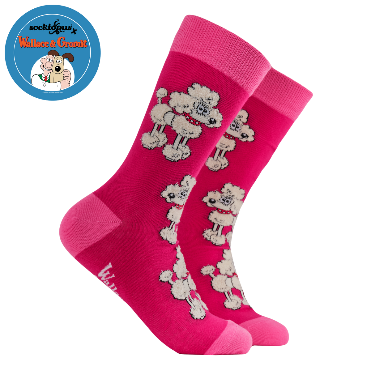 Fluffy Fluffles Socks - Wallace and Gromit - SMALL