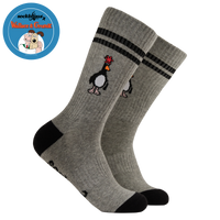 Feathers McGraw Athletic Socks - Wallace and Gromit