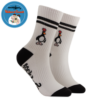 Feathers McGraw Athletic Mini Socks - Wallace and Gromit