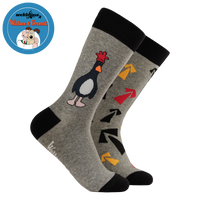 Break Out Feathers Socks - Wallace and Gromit