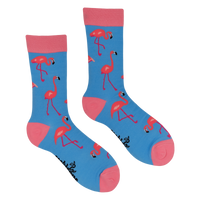 Flamingo Bamboo Socks - Flamintoes