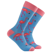 Flamingo Bamboo Socks - Flamintoes