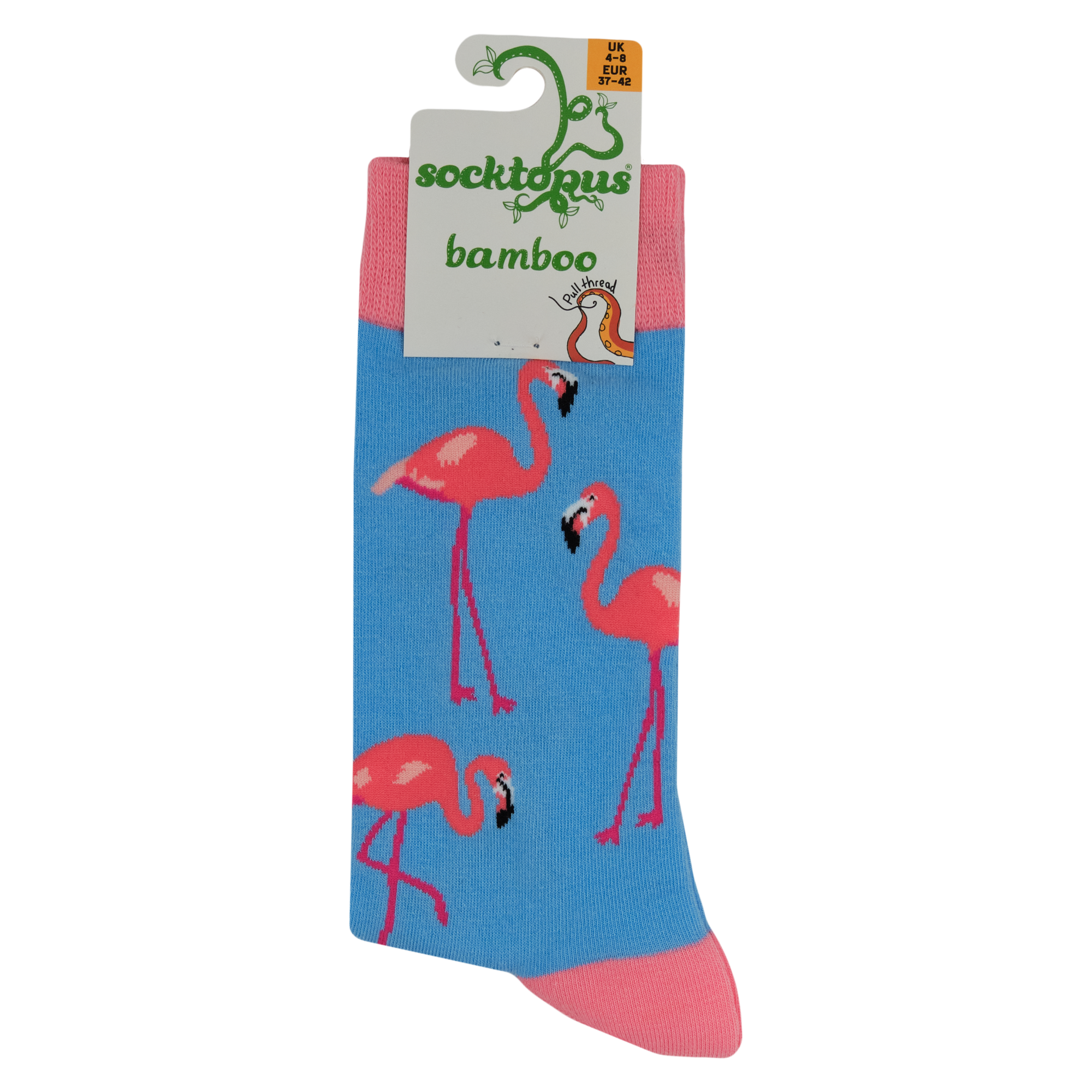 Flamingo Bamboo Socks - Flamintoes