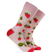 Bamboo Socks - Strawberries - Floorberries