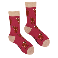 Fluffy Bambi Socks