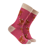 Fluffy Bambi Socks