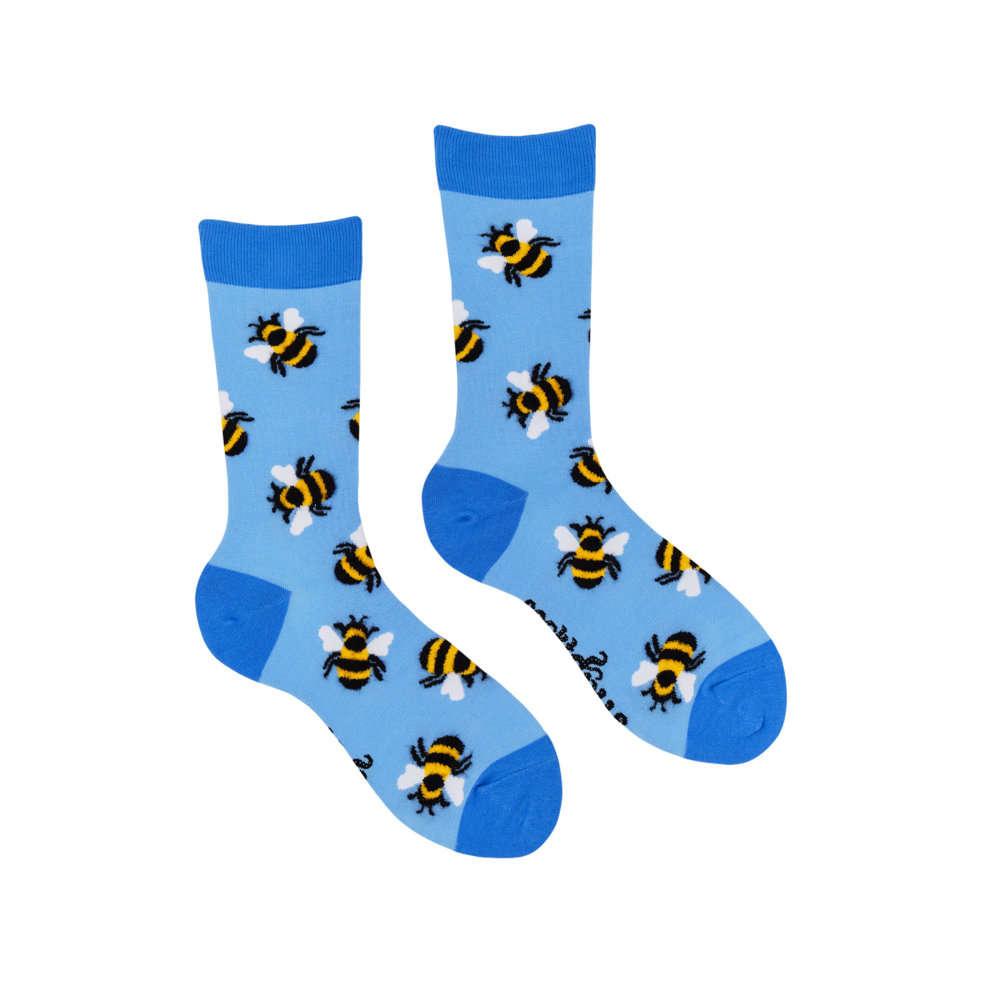 Fluffy Bees Socks