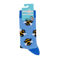 Fluffy Bees Socks