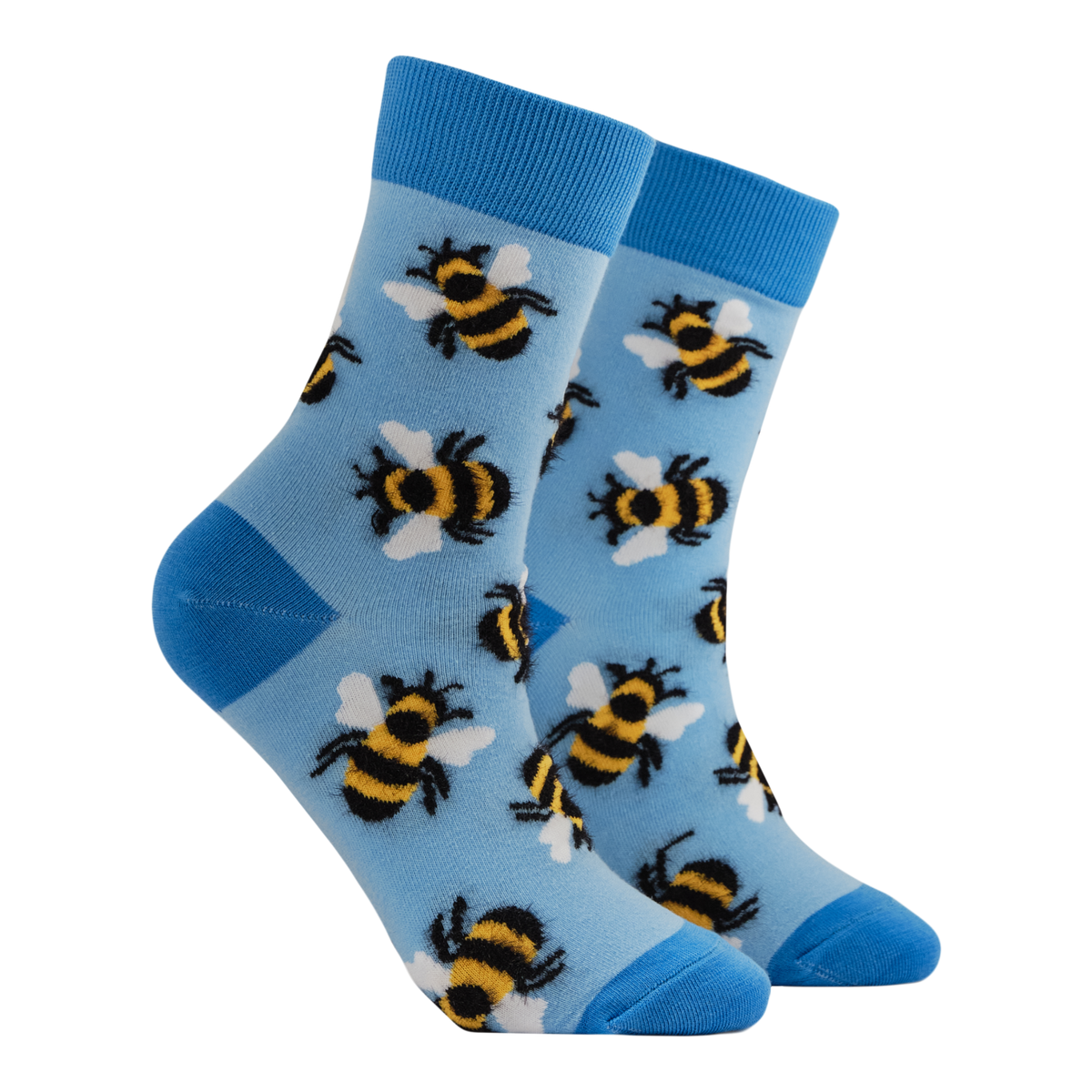 Fluffy Bees Mini Socks