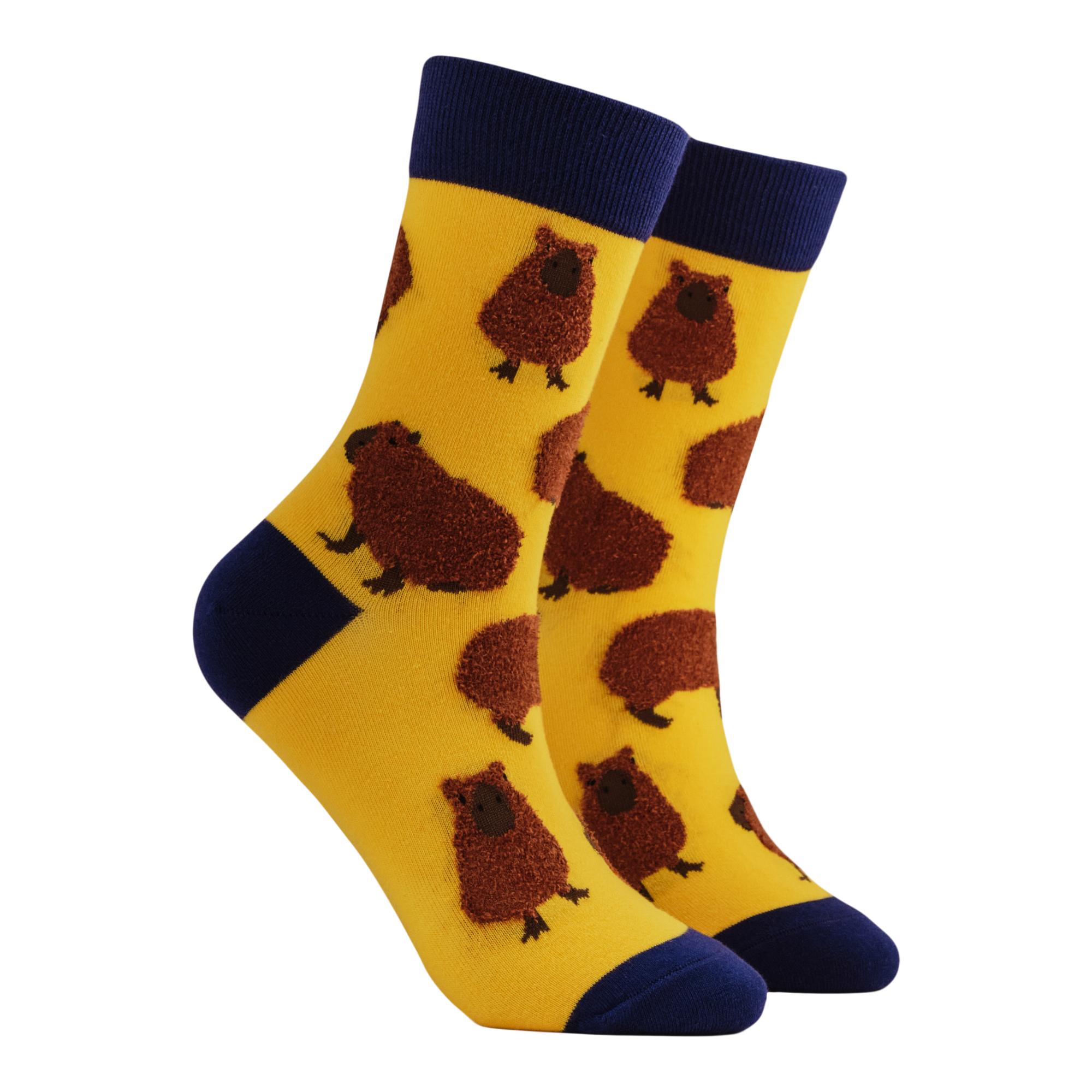 Fluffy Mini Capybara Socks
