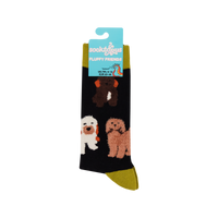 Fluffy Cockapoo Socks
