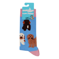 Fluffy Cockapoo Socks