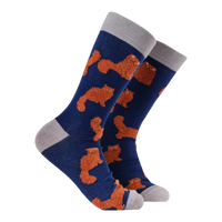 Fluffy Ginger Cats Socks