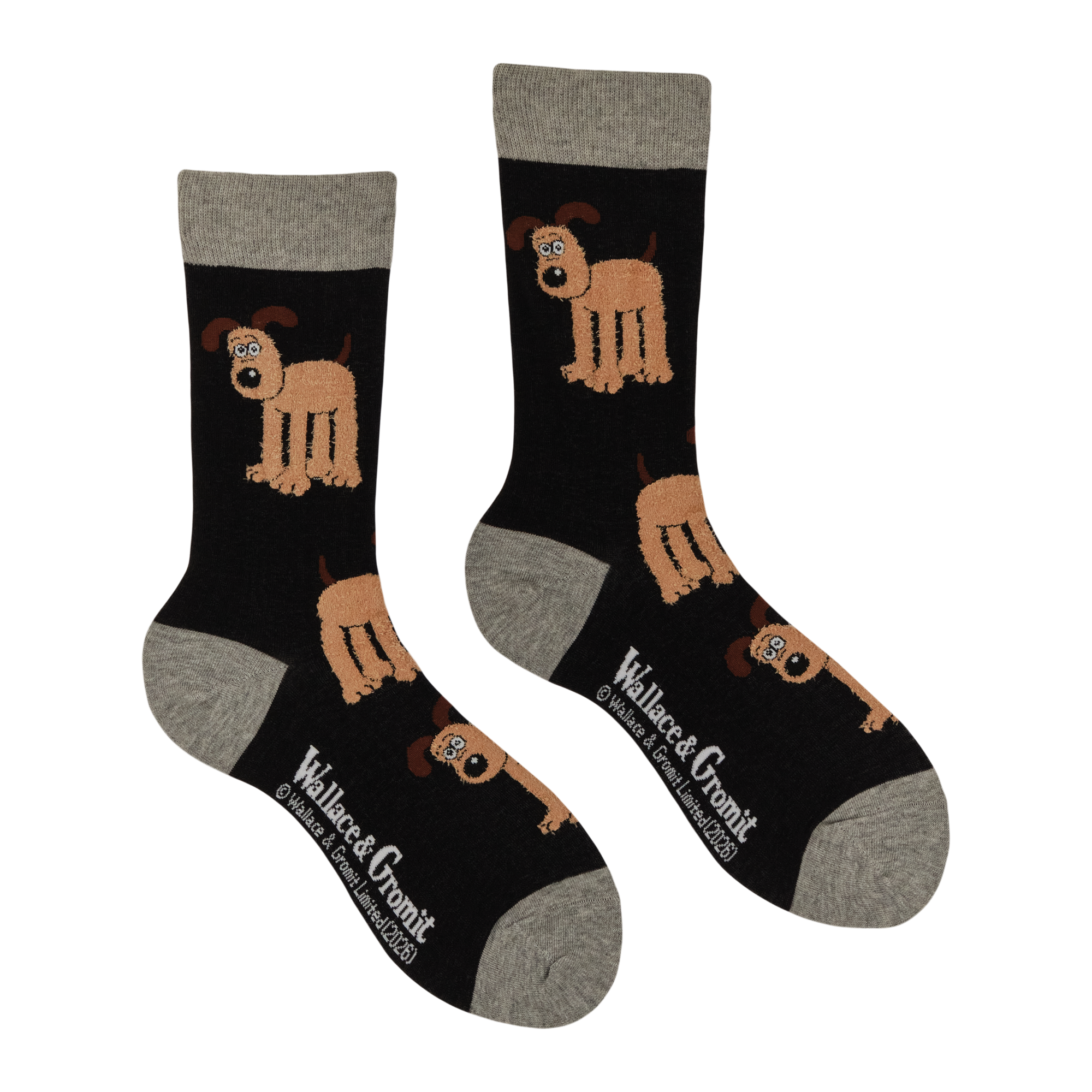 Fluffy Gromit Socks - Wallace and Gromit