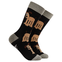 Fluffy Gromit Socks - Wallace and Gromit