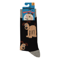 Fluffy Gromit Socks - Wallace and Gromit
