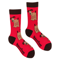 Fluffy Gromit Socks - Wallace and Gromit