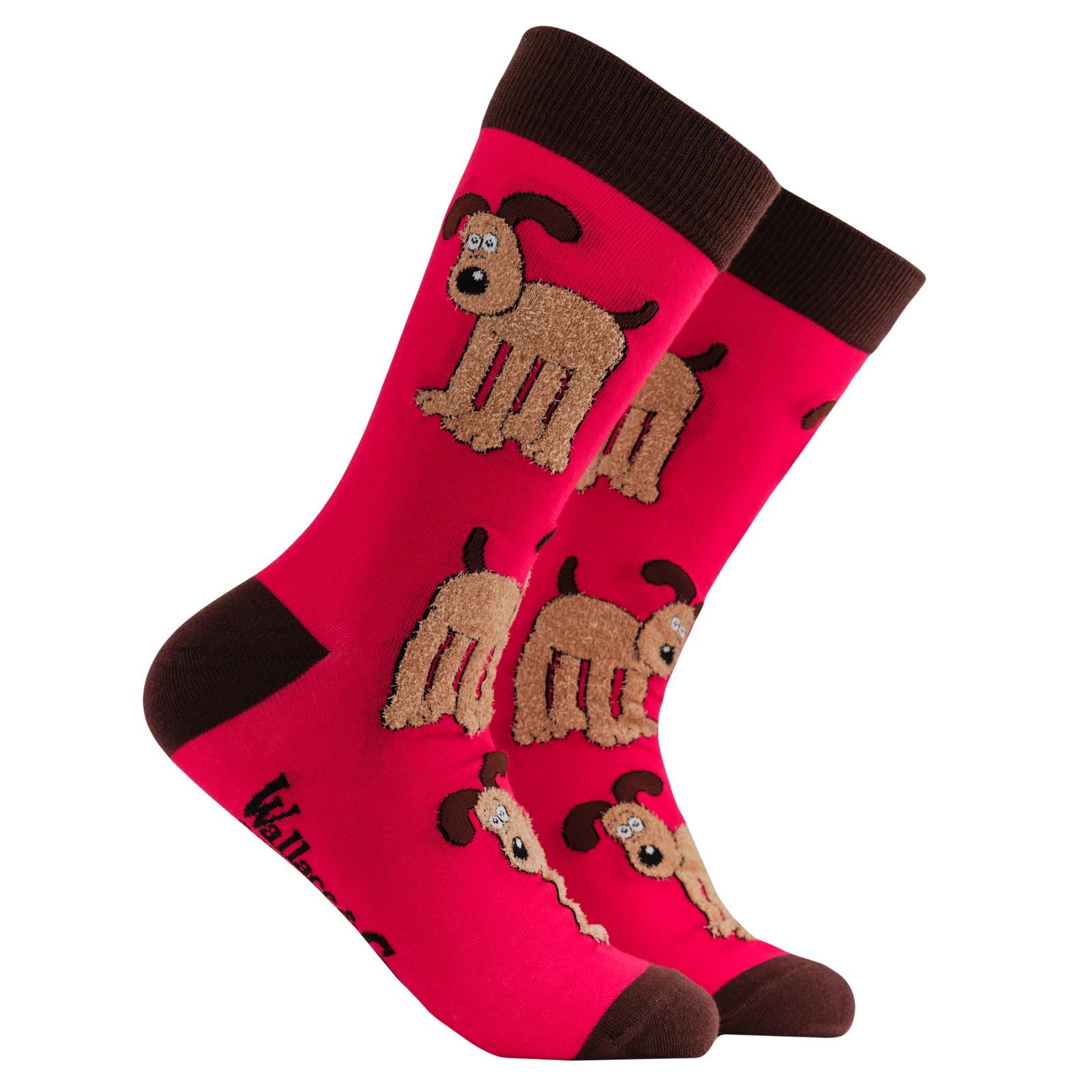 Fluffy Gromit Socks - Wallace and Gromit