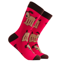 Fluffy Gromit Socks - Wallace and Gromit
