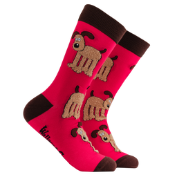 Fluffy Gromit Socks - Wallace and Gromit