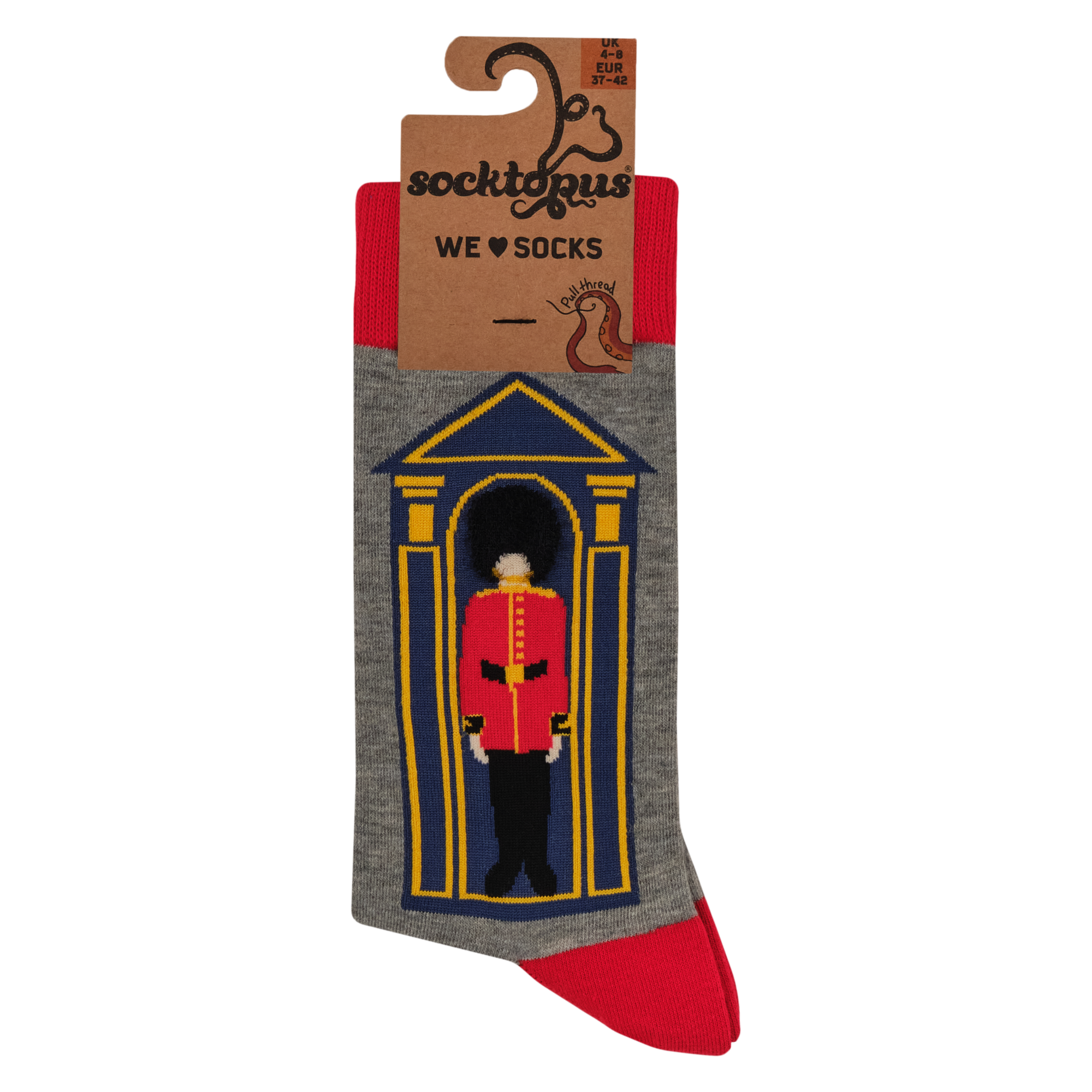 Fluffy Hat Guardsman Socks