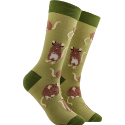 Fluffy Mouse Socks