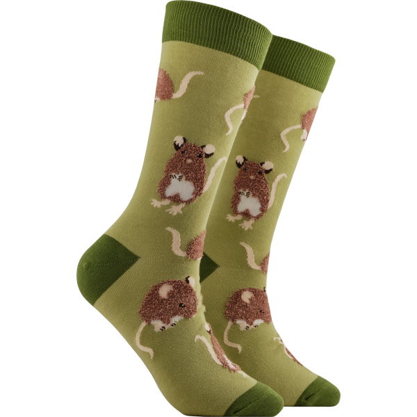 Fluffy Mouse Socks