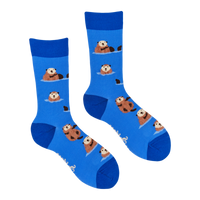 Fluffy Otter Socks