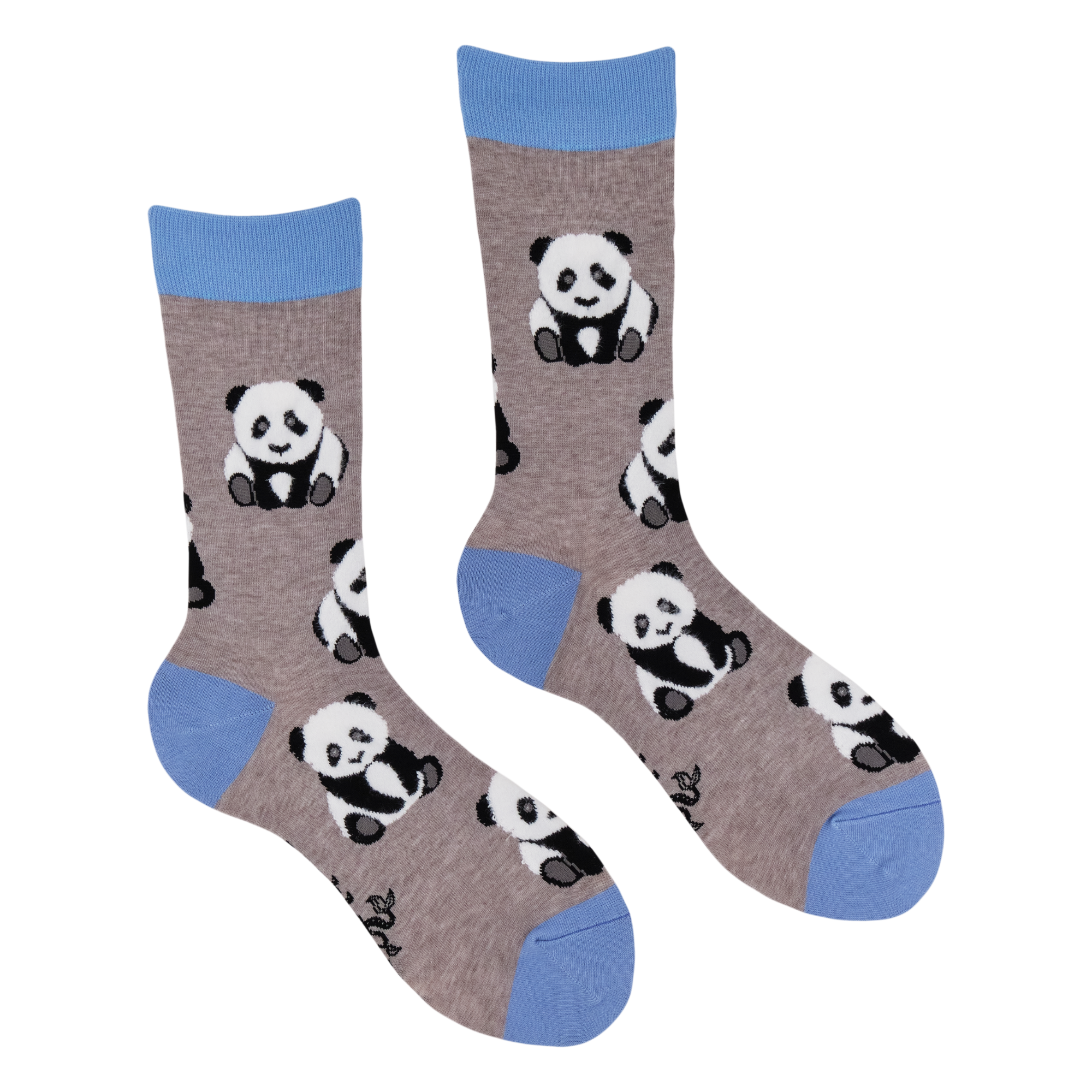 Fluffy Panda Socks