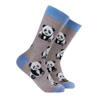 Fluffy Panda Socks