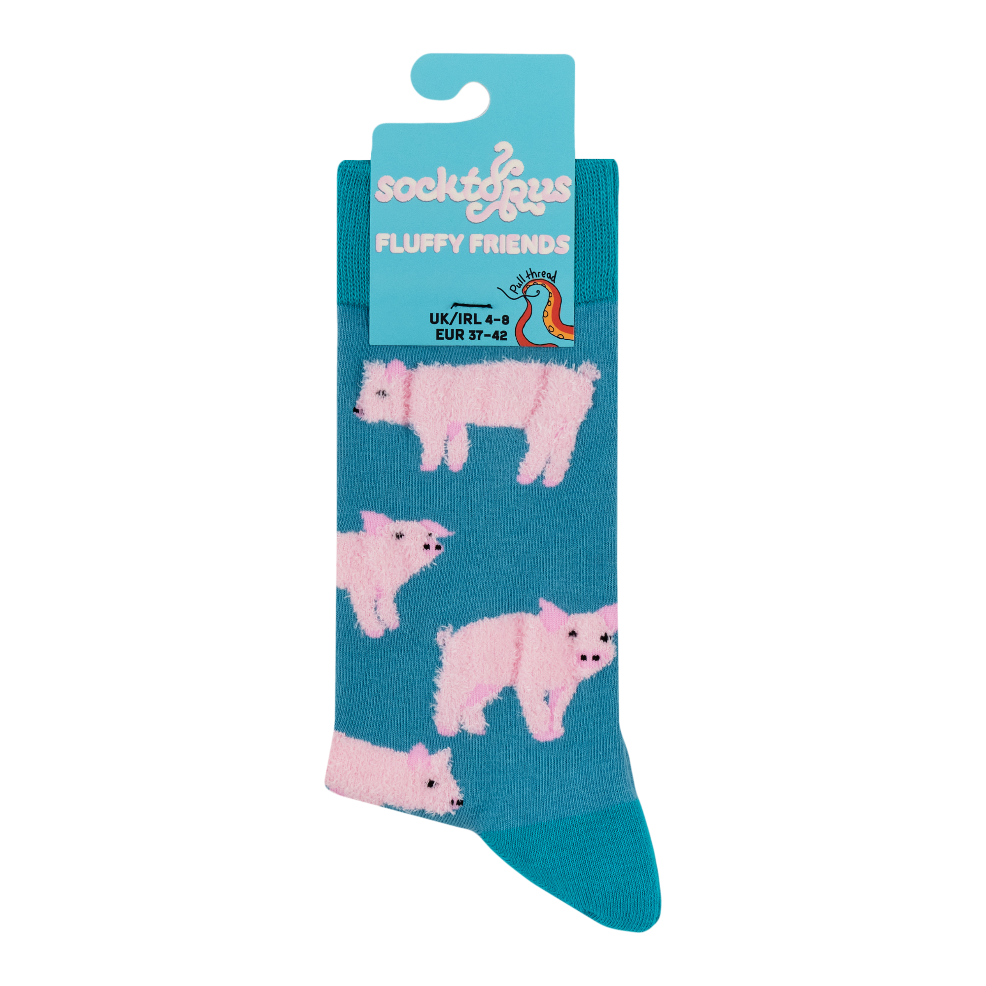Fluffy Piglet Socks