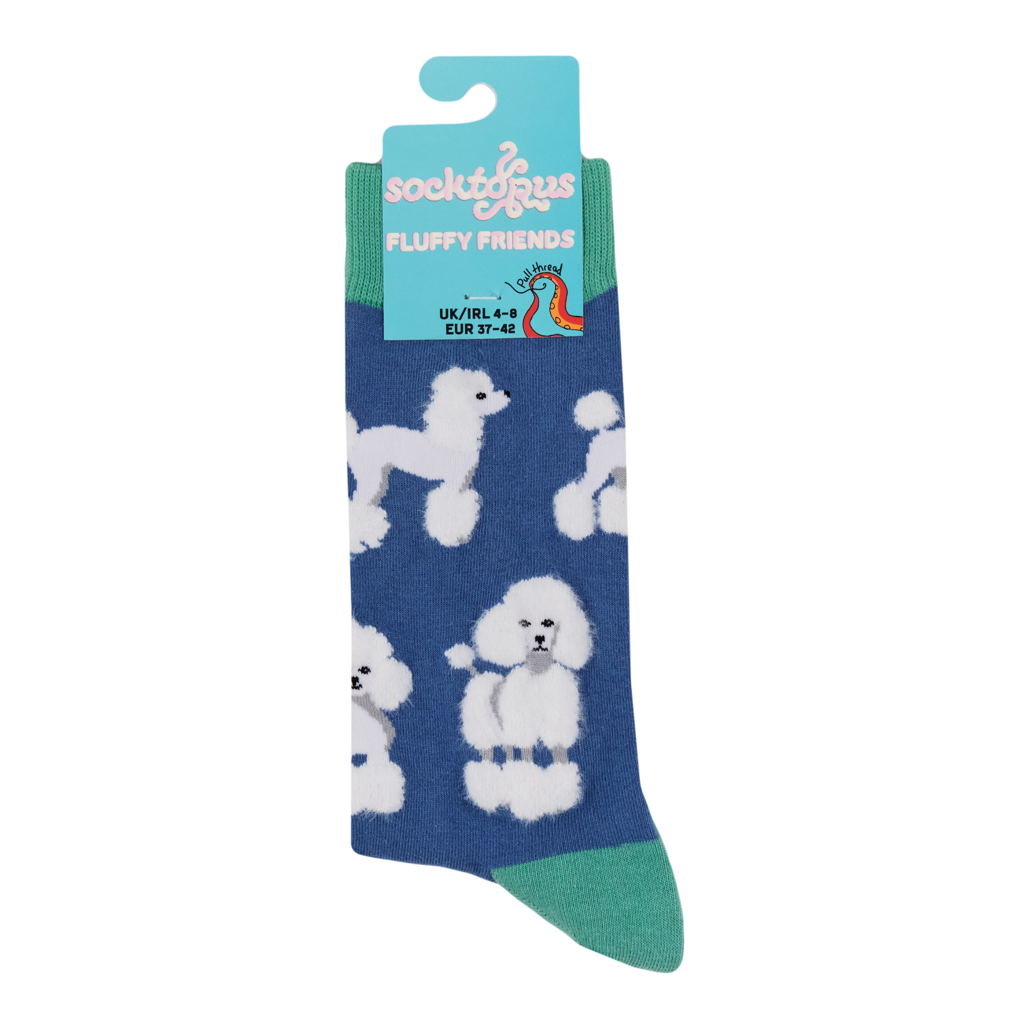 Fluffy Poodles Socks