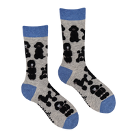 Fluffy Poodles Socks