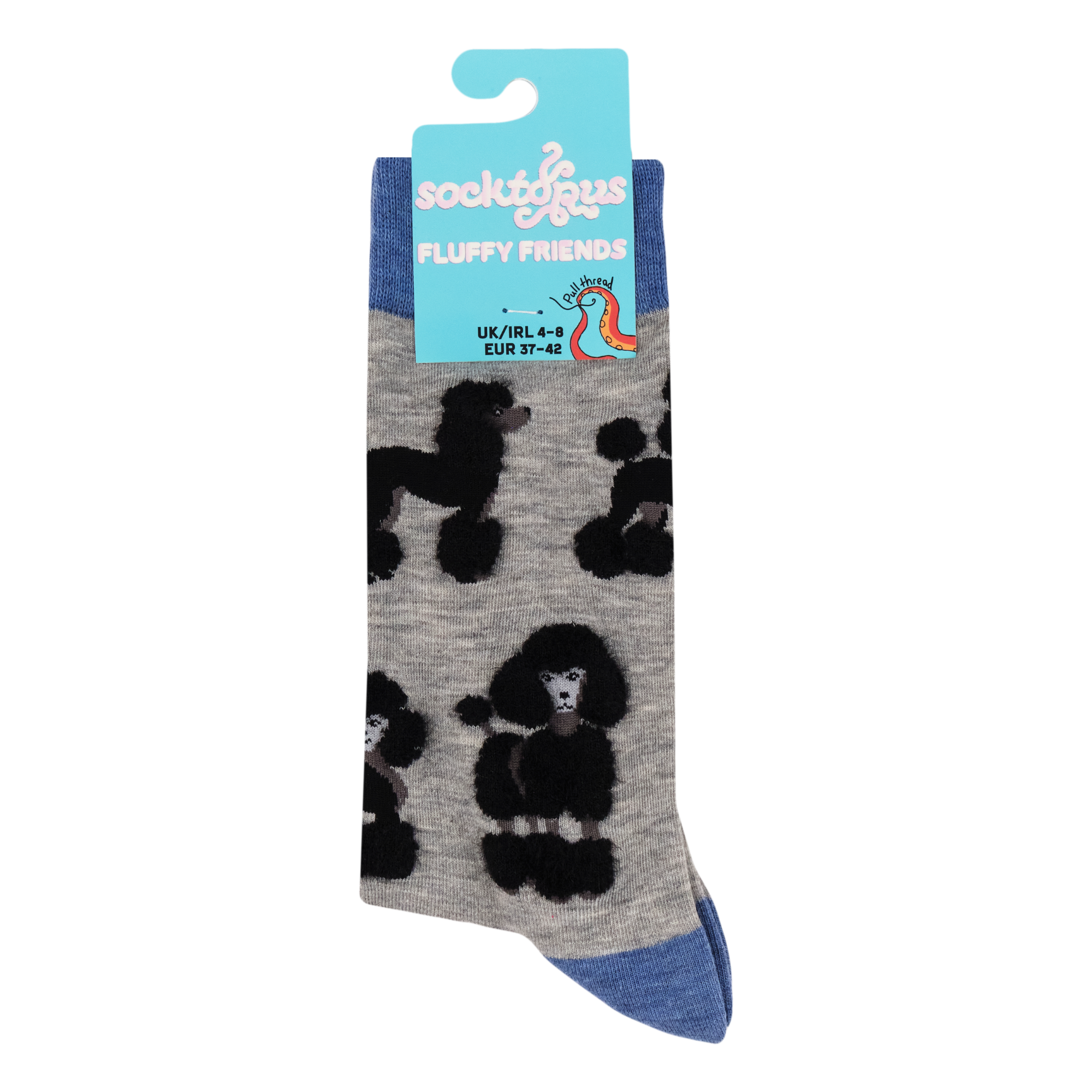 Fluffy Poodles Socks